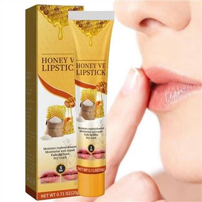 Овлажняващ балсам за устни с мед против напукване