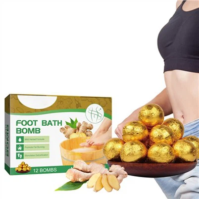 Детоксикираща вана за крака с масло от джинджифил