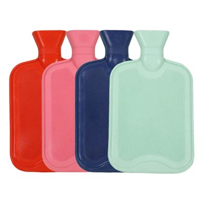 Персонализирана цветна гумена бутилка за гореща вода